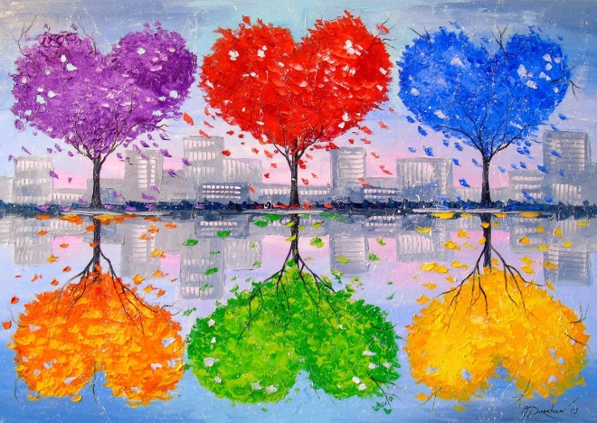 Enjoy puzzle Vzájemná láska 1000 dílků