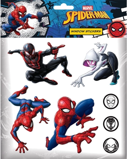 Statické samolepky na okno Spiderman