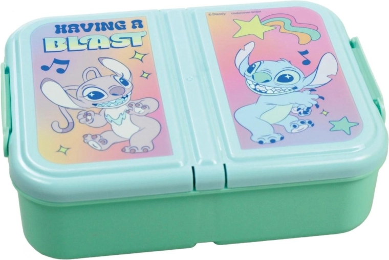 Vícekomorový svačinový box Disney Stitch