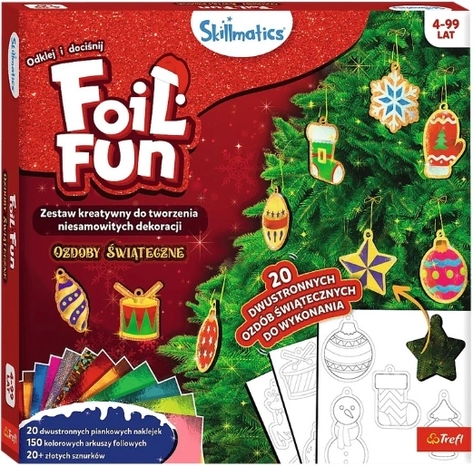 Skillmatics foil fun vánoční ozdoby
