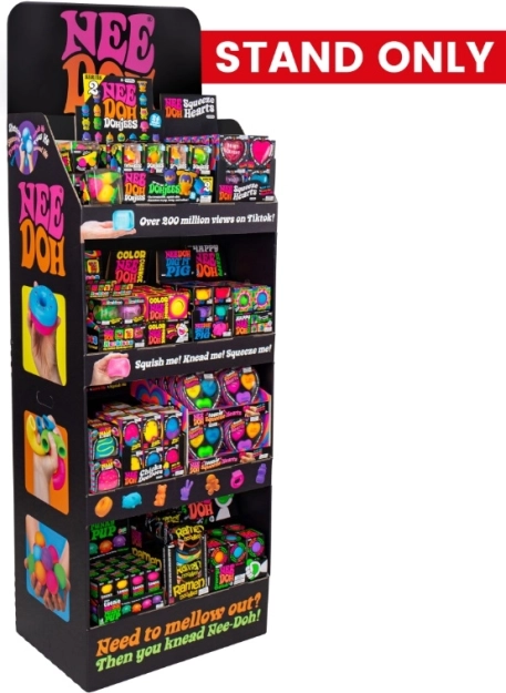 Schylling NeeDoh reklamní displej