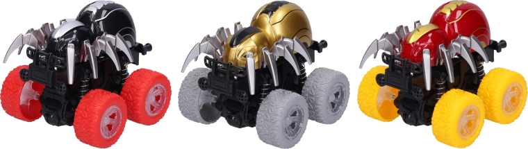 Setrvačníkové auto pavouk 10 cm - 1 kus