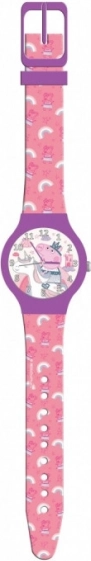 Analogové hodinky Diakakis v plechovce Peppa