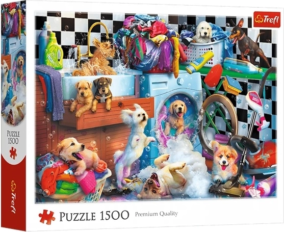 Puzzle Psie szaleństwo 1500 dílků