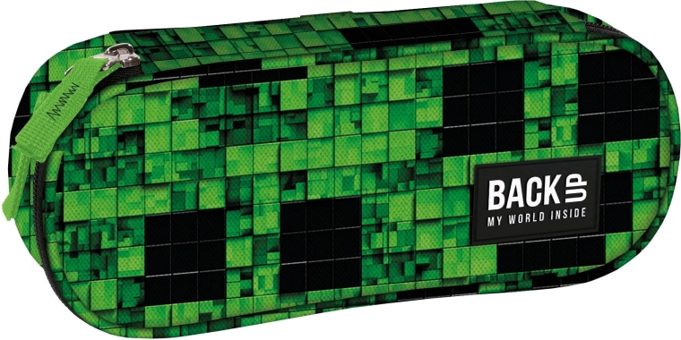 Školní penál etue BackUP – pixelový design