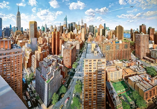 Puzzle Město New York 2000 Dílky