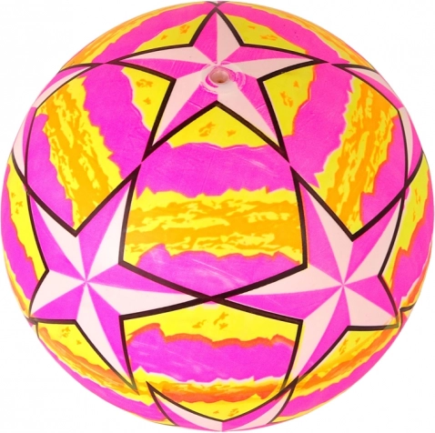 Gumový míč 22 cm Růžový