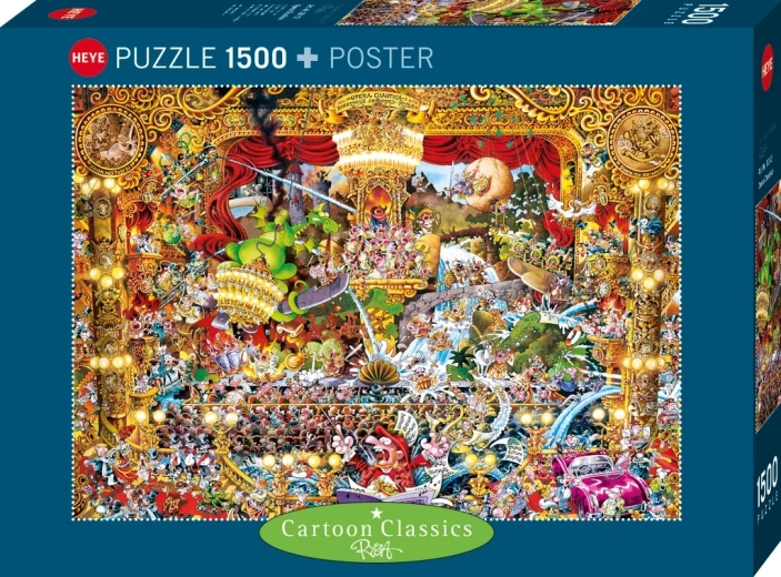 Heye puzzle Cartoon Classics: Chaotická opera 1500 dílků