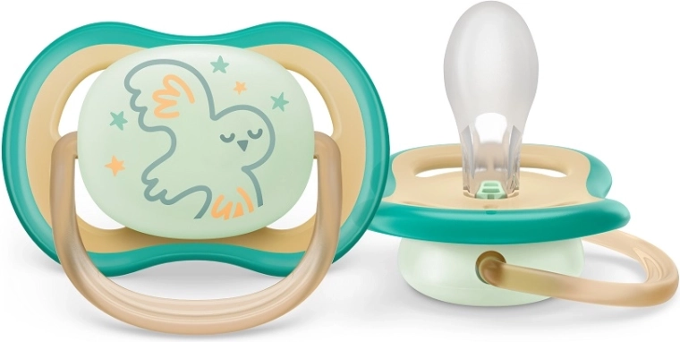Philips Avent šidítko Ultra Air noční 0–6 m, 1 ks