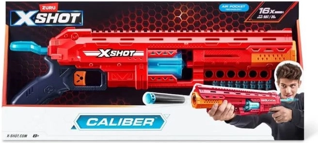 ZURU X-Shot Caliber pěnová vystřelovačka se zásobníkem