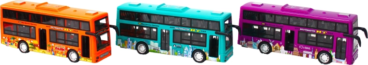Dvoupatrový autobus se světlem a zvukem Sparkys