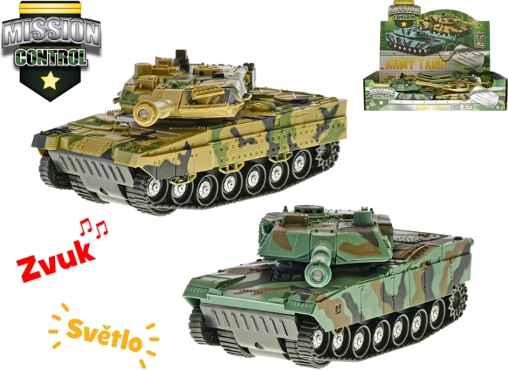 Tank Mission Control 1:32 se světelnými a zvukovými efekty