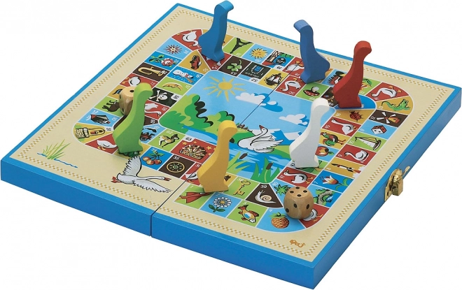 Jeujura desková hra Husa v cestovním boxu