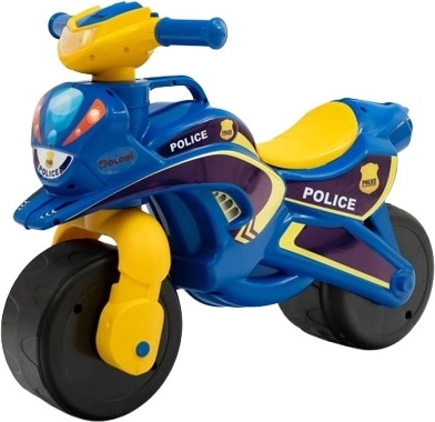 Doloni odrážedlo motorka žluto-modrá 70 × 32 × 52 cm