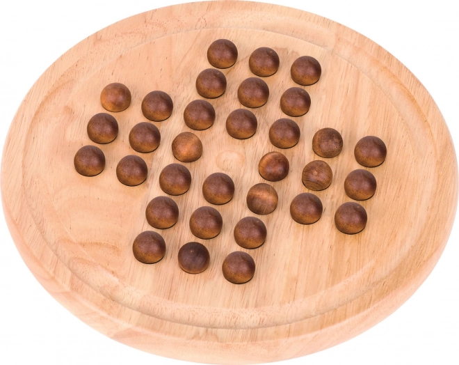 Dřevěná hra SOLITAIRE od GOKI