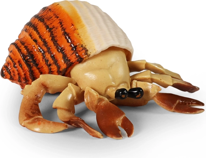 Gumový krab s ulitou 10 cm