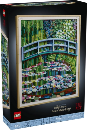 LEGO Art Claude Monet Most nad jezírkem s lekníny