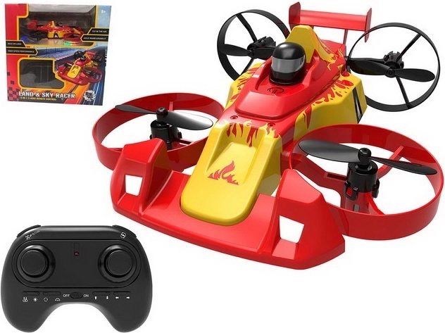 Dálkově ovládaný dron 2v1 Madej