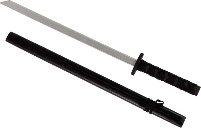 Dřevěný černý meč pro rytíře 73 cm