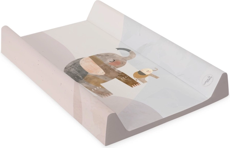 Ceba Baby přebalovací podložka s pevnou deskou 50 × 70 cm basic elephant family