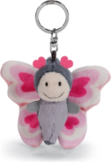 Nici klíčenka motýlek Love 6 cm