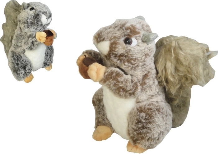 Plyšová veverka 20 cm