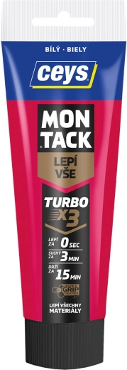 Montážní lepidlo Ceys Montack turbo bílé 125 ml