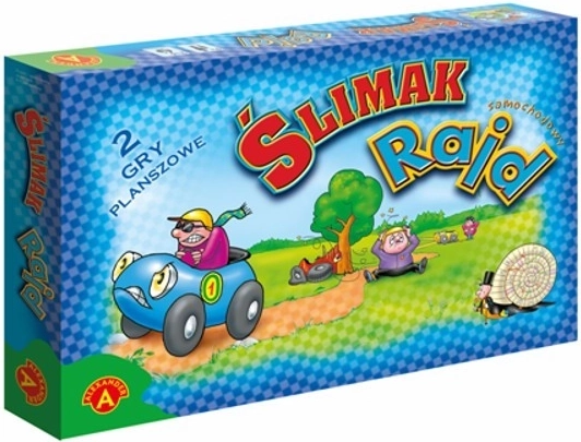 Stolní hra ALEXANDER – Autodráha a šnečí závody