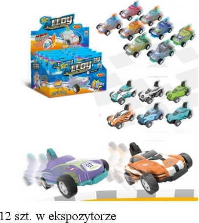 Auto převracečka s překvapením – závodní autíčko s natahovacím pohonem