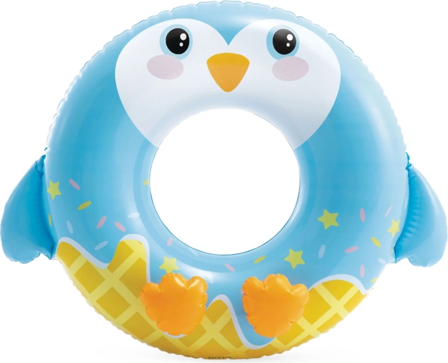 Nafukovací kruh do vody pingvin 81 cm Intex