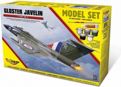 Plastikový model letadla Gloster Javelin F(AW) Mk.9 1:72