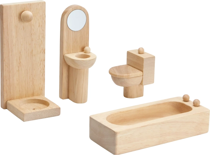 PlanToys koupelnová sada pro domeček pro panenky