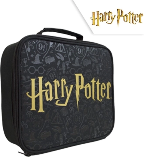 Harry Potter snídaňová taška s logem černá