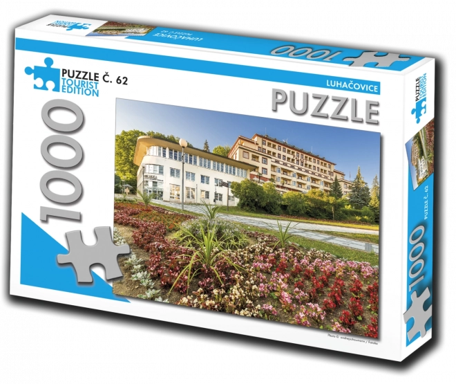 Turistické puzzle Luhačovice 1000 dílků