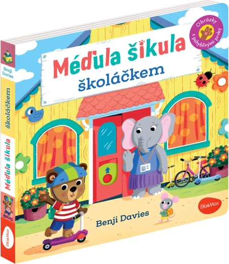 Méďula Šikula školáčkem – obrázky s pohyblivými prvky
