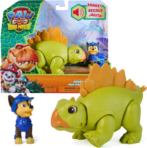 Spin Master Tlapková patrola dinozauri: Chase s interaktivním stegosaurem (10 cm)