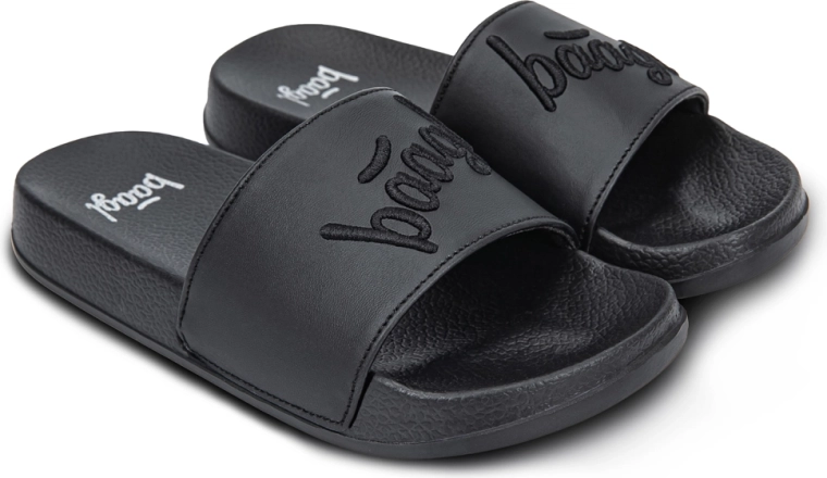 Baagl pantofle logo black