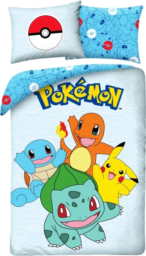 Pokémon bavlněné povlečení 140 × 200 cm + 70 × 90 cm