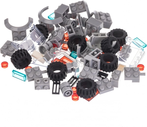 L-W Toys kreativní set pro stavbu aut – doplněk ke stavebnicím