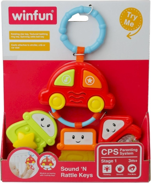 Závěsné auto s klíčky