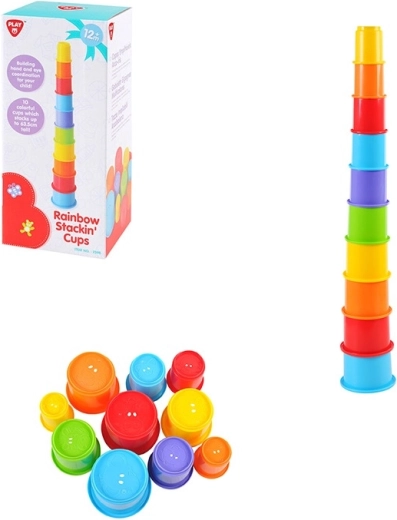 PlayGo skládací věž zvířátka