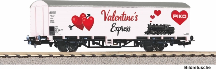piko krytý vagón valentýnský expres h0 1:87 limitovaná edice