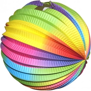 Lampion Koule Rainbow 25 cm