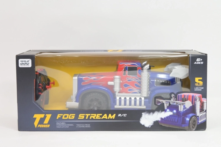 Rc monster truck s parním efektem Fog stream