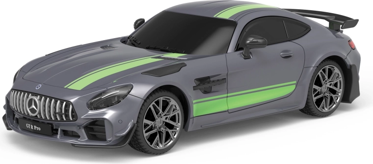 Mercedes-Benz AMG GT R PRO RC sportovní auto na dálkové ovládání 1:24, stříbrné, 17 cm