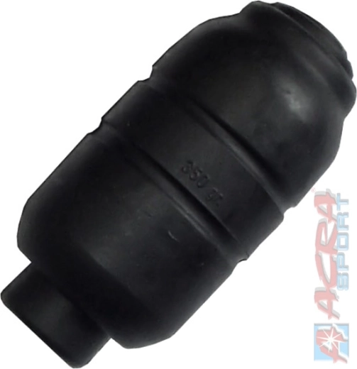 Acra tréninkový gumový granát 350 g, 12 cm - 1 kus