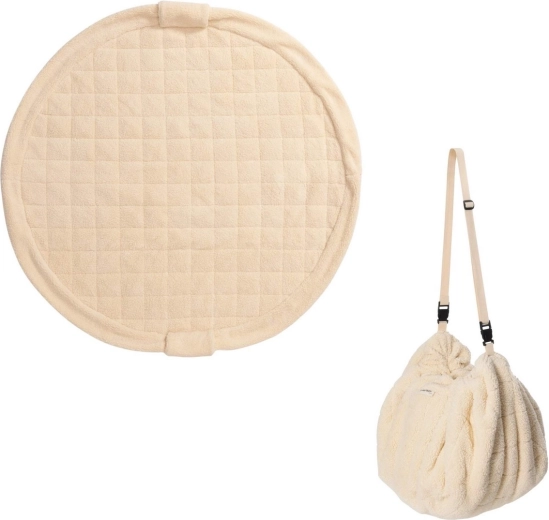 Play&Go noomad soft teddy oak hrací deka a vak na hračky