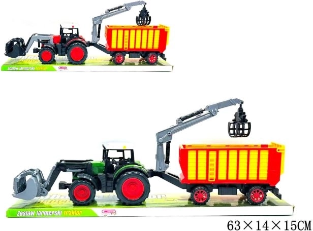 Traktor s přívěsem pro děti