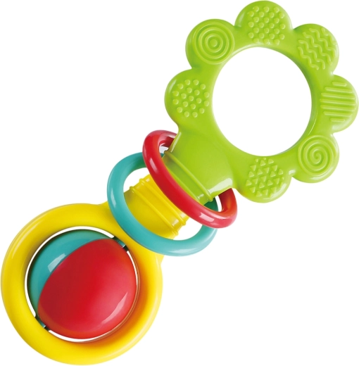 Playgo chrastítko s otáčecí kuličkou 16 cm