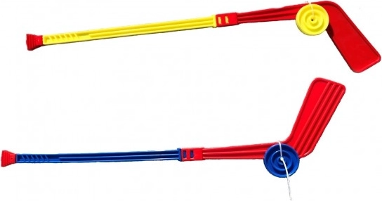 Plastová hokejka s pukem 74 cm